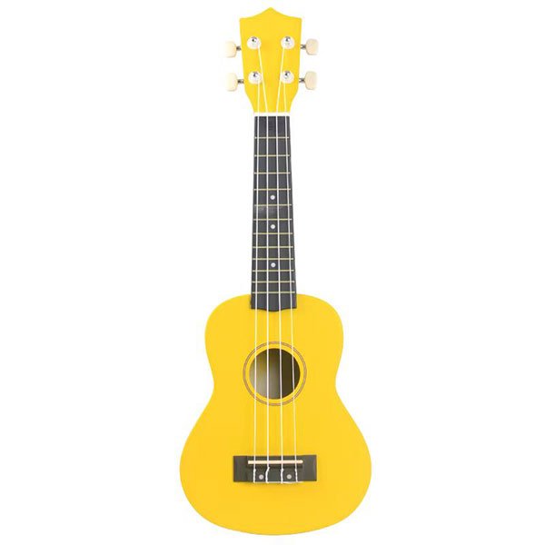 ENJOY 21inch Soprano Ukulele Guitar, Yellow - E-UK21-YL