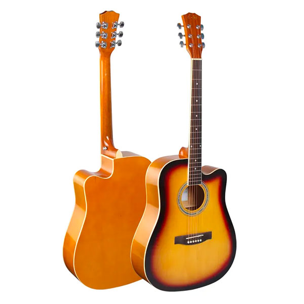 ENJOY Basswood 41" Acoustic Guitar, Sunburst - E41-DDL-3TS