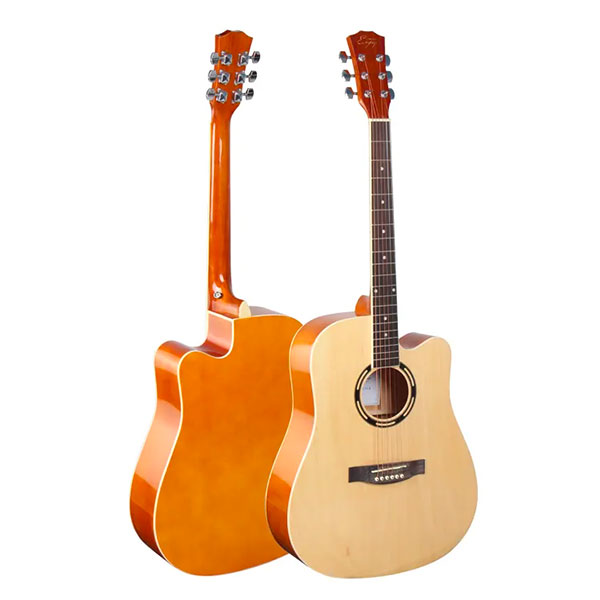 ENJOY Basswood 41" Acoustic Guitar, Natural - E41-DDL-NT