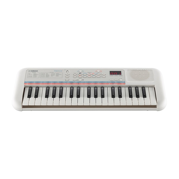 YAMAHA Remie 37-Key Portable Mini Keyboard, White - PSS-E30